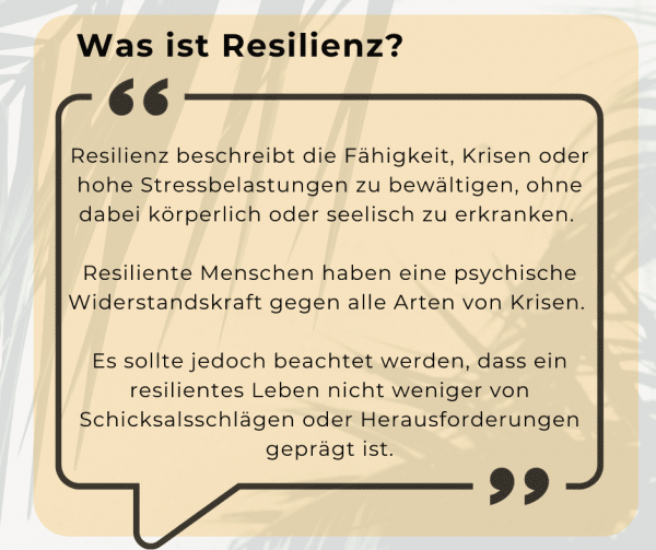 was ist resilienz